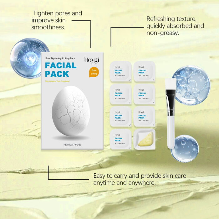 Hoygi Facial Pack Hydrating Skincare Face Mask For Smooth Skin Repair