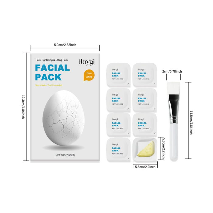 Hoygi Facial Pack Hydrating Skincare Face Mask For Smooth Skin Repair