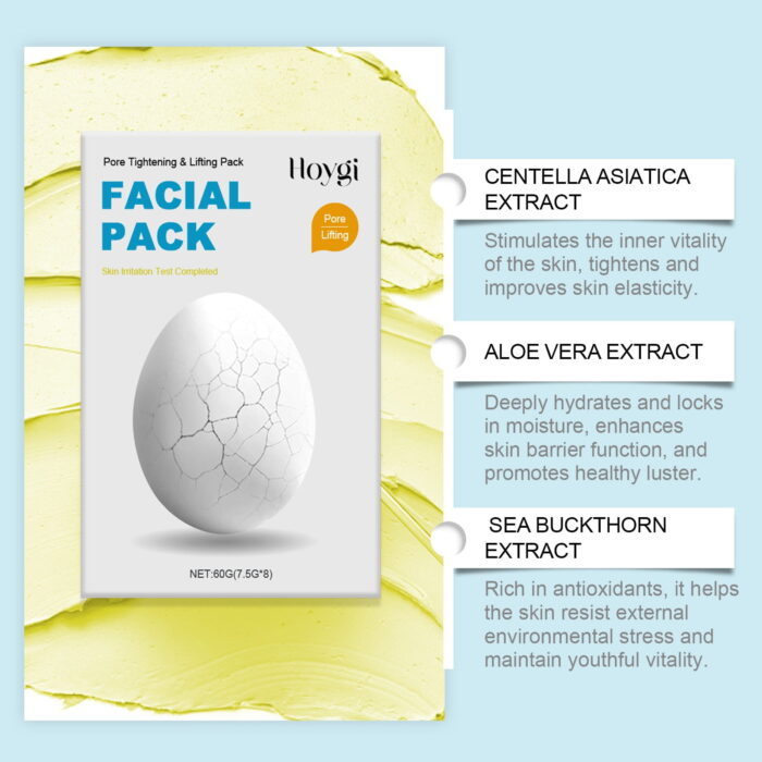 Hoygi Facial Pack Hydrating Skincare Face Mask For Smooth Skin Repair